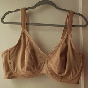 NWT women's Shecurve tan bra 40c